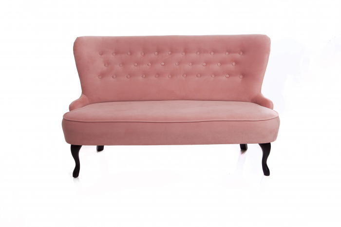 Canapea Diana 3L, Roz, 140xx86x67 cm [2]