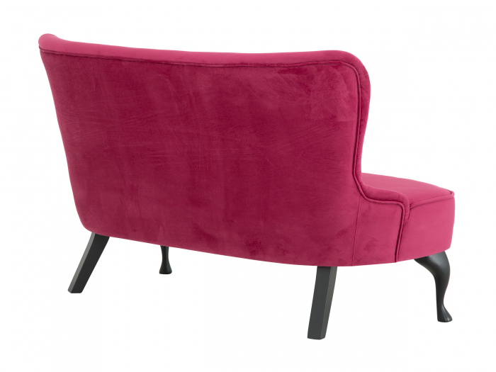 Canapea Diana 3L, Fuchsia, 140xx86x67 cm [4]