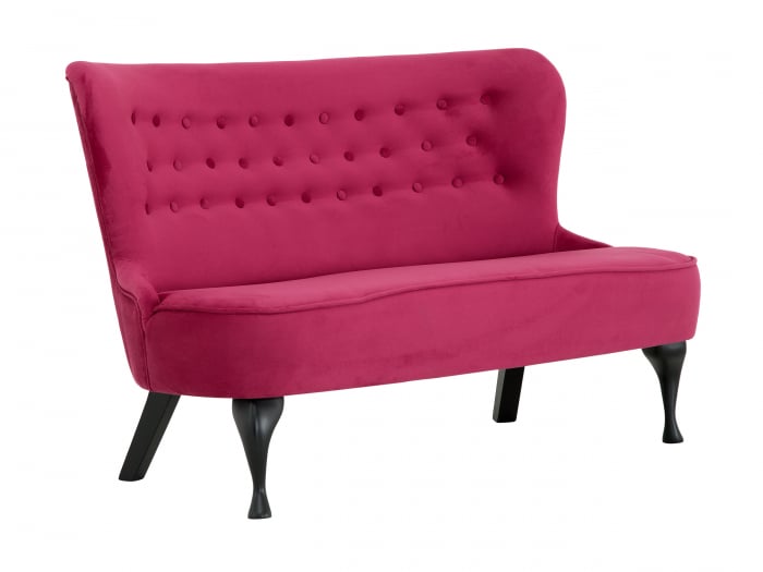 Canapea Diana 3L, Fuchsia, 140xx86x67 cm [2]