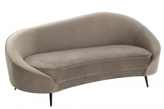 Canapea, Elisabeth, textil gri, 174x82x82 [2]