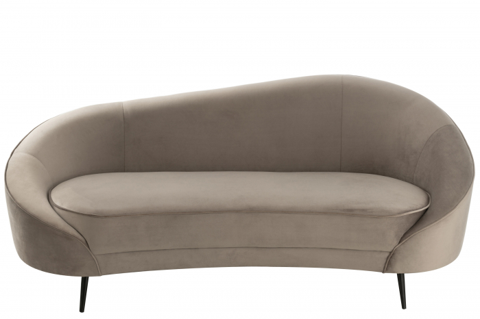 Canapea, Elisabeth, textil gri, 174x82x82 [10]