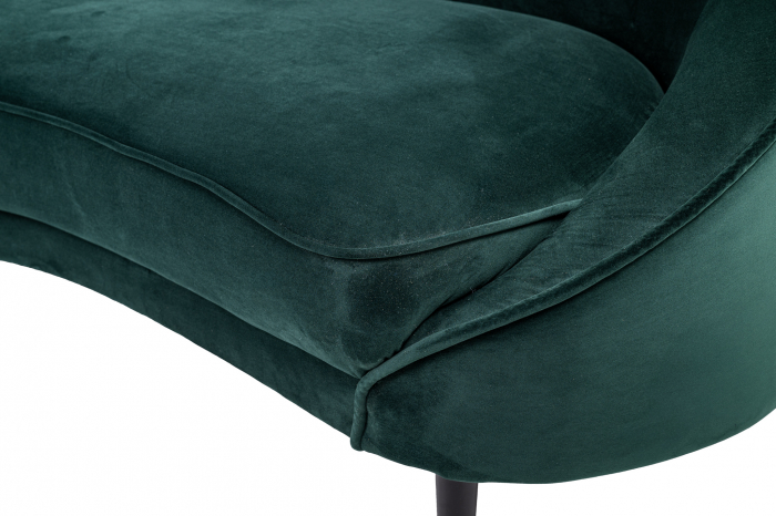 Canapea Elisabeth, textil verde, 174x82x82 [10]