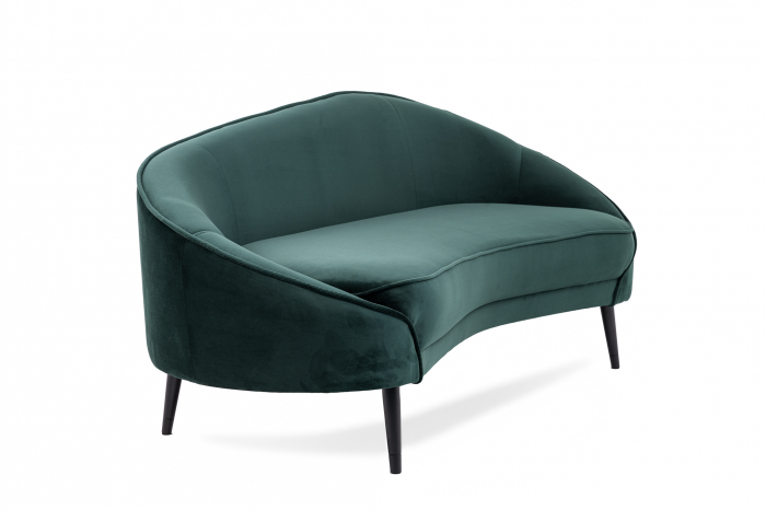 Canapea Elisabeth, textil verde, 174x82x82 [3]