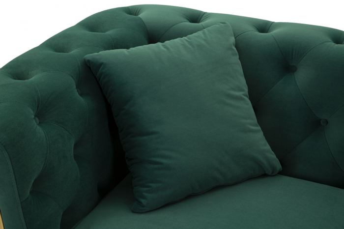 Canapea, EMY, verde, perne incluse 162x83x76 cm [5]