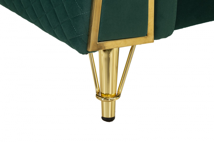 Canapea, EMY, verde, perne incluse 162x83x76 cm [13]