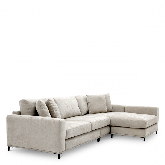 Canapea Feraud Lounge clarck, nisip, Dims: W. 284 | D. 172 | H. 80 | SD. 60 | SH. 40 | AH. 57  (CM) [5]