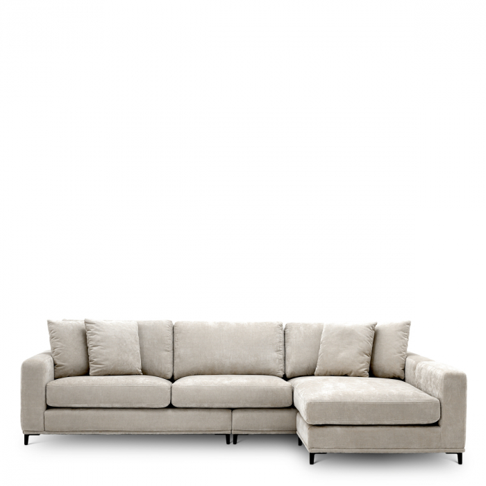 Canapea Feraud Lounge clarck, nisip, Dims: W. 284 | D. 172 | H. 80 | SD. 60 | SH. 40 | AH. 57  (CM) [3]