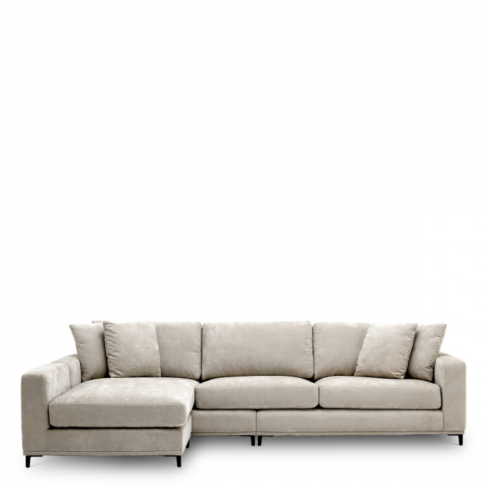 Canapea Feraud Lounge clarck, nisip, Dims: W. 284 | D. 172 | H. 80 | SD. 60 | SH. 40 | AH. 57  (CM) [4]