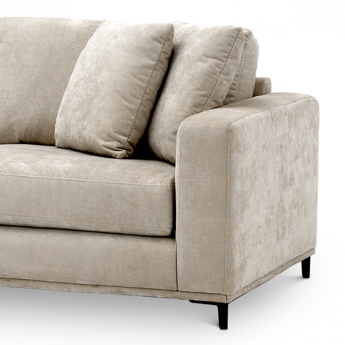 Canapea Feraud Lounge clarck, nisip, Dims: W. 284 | D. 172 | H. 80 | SD. 60 | SH. 40 | AH. 57  (CM) [7]