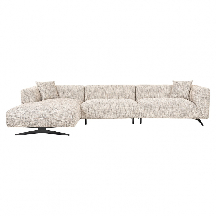 Canapea  Hoxton 3-locuri+ sezlong stanga (Be Trendy 01 Nature) [4]