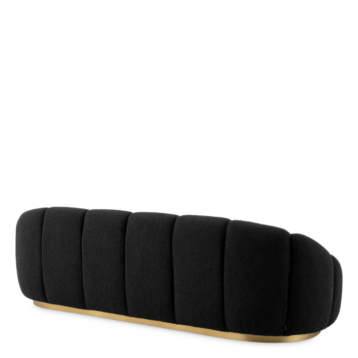 Canapea Inger, bouclé neagra [4]