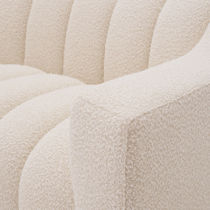 Canapea Kelly XS crem bouclé [4]