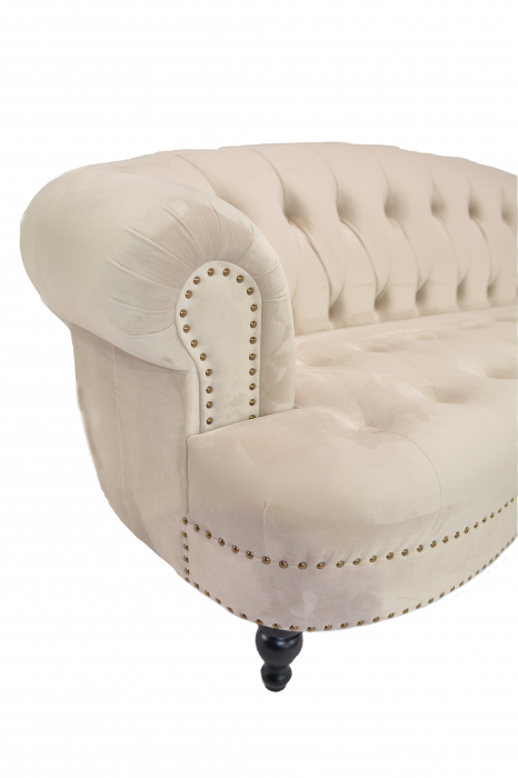 Canapea Clara, Bej, 210x70x80 cm [4]