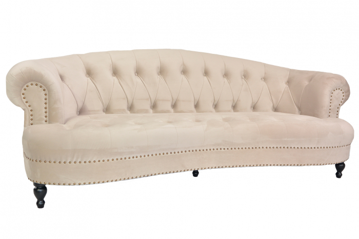Canapea Clara, Bej, 210x70x80 cm [2]