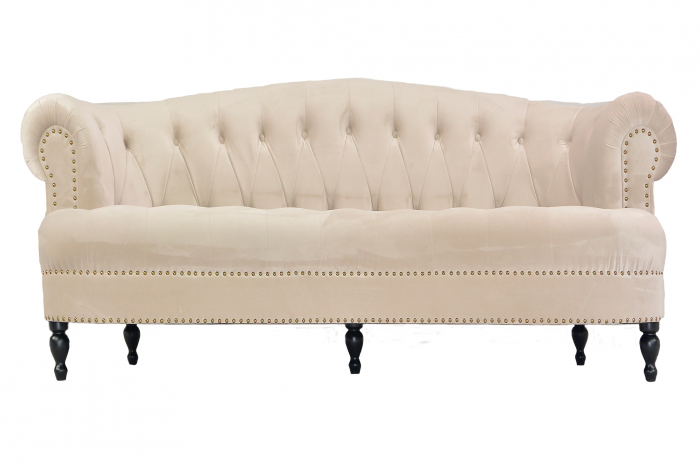 Canapea Clara, Bej, 210x70x80 cm [5]