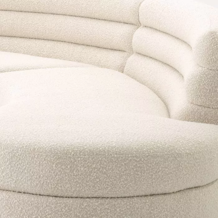 Canapea Lennox bouclé crem [5]