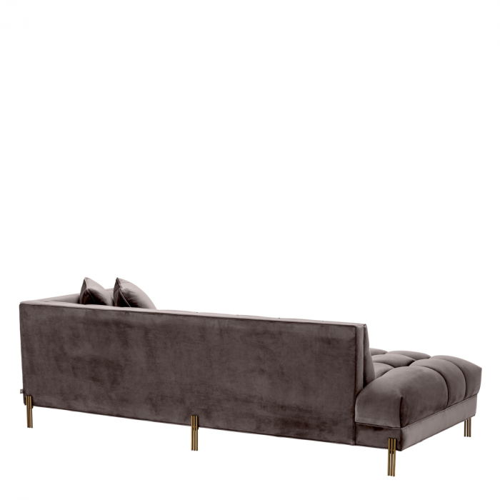 Canapea Lounge Sienna, dreapta savona catifea gri [3]