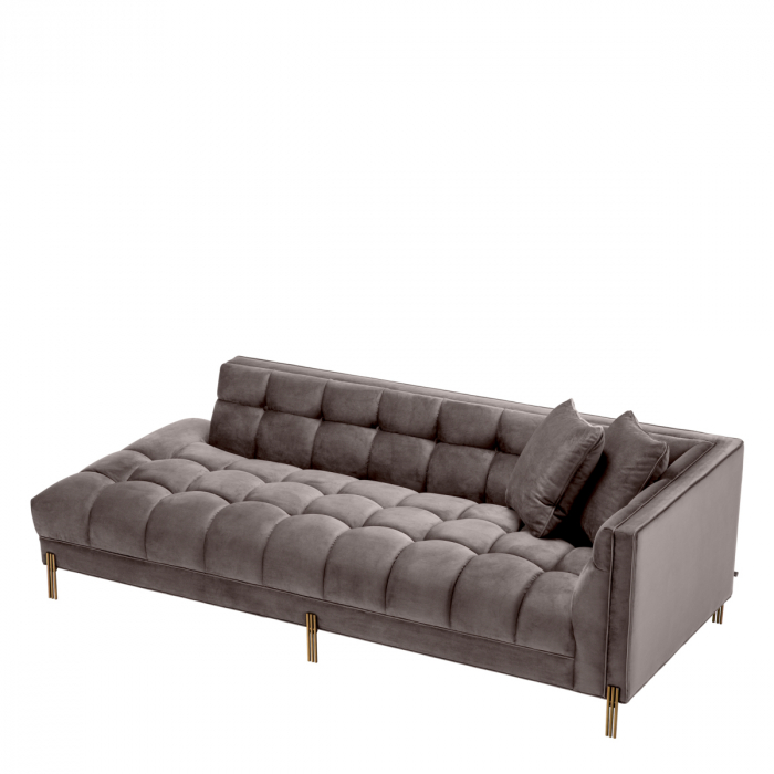 Canapea Lounge Sienna, dreapta savona catifea gri [4]