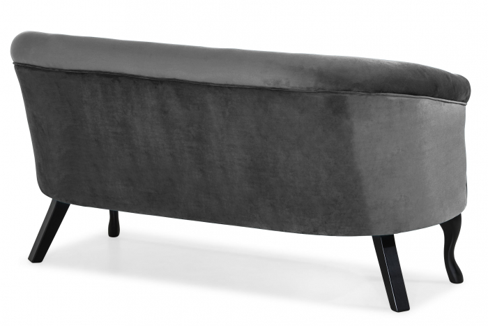 Canapea Mada, Gri inchis, 140x74x68 cm [8]