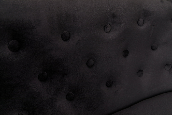Canapea Mada, Negru, 140x74x68 cm [9]
