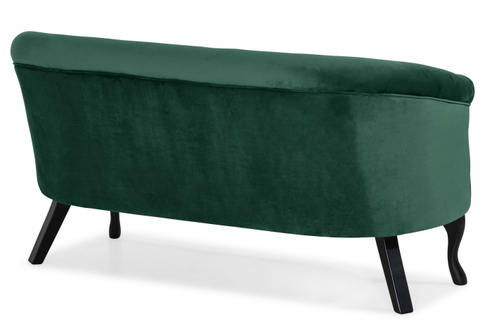 Canapea Mada, Verde inchis, 140x74x68 cm [7]
