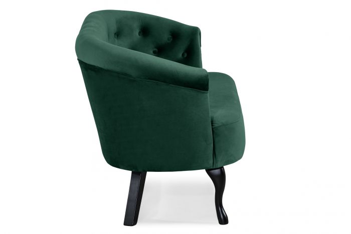 Canapea Mada, Verde inchis, 140x74x68 cm [6]