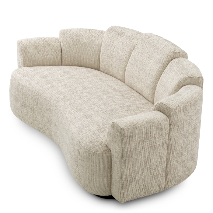 Canapea Marbella S creststone bej |W. 194 | D. 101 | H. 73 | SD. 64 | SW. 154 | SH. 41 | AH. 57 cm [5]