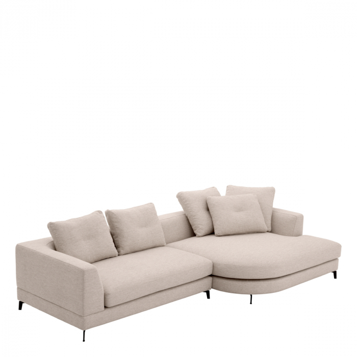 Canapea Moderno S aveiro, nisip, dreapta, Dims: W. 310 | D. 150 | H. 65 | SD. 127 | SH. 43  (CM) [6]