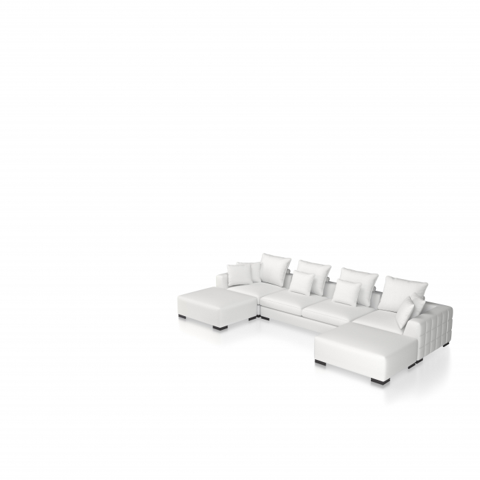 Canapea modulară Clifford clarck gri - Coltar [8]
