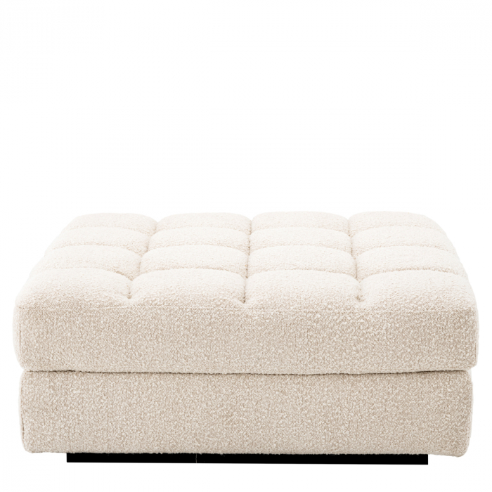 Canapea modulară Dean bouclé crem - Otoman [4]
