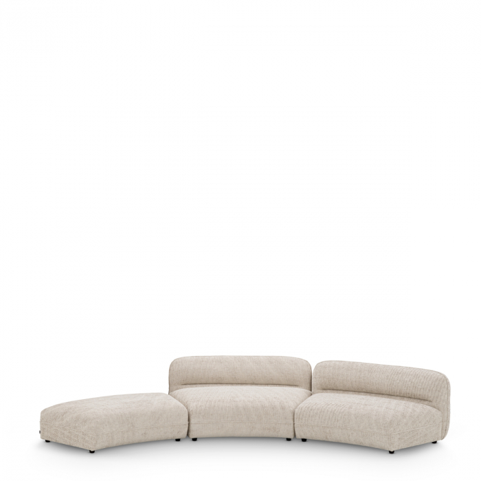 Canapea modulară Grand Avenue creststone bej - Mijloc, Dims: W. 145 | D. 100 | H. 72 | SD. 70 | SH. 43  (CM) [1]