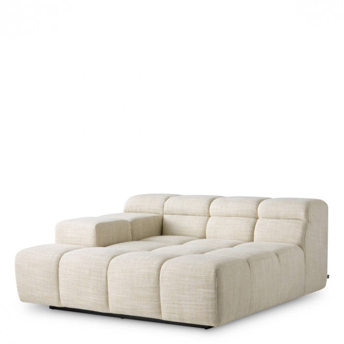 Canapea Modulara Hunter albury bej - Lounge stanga, Dimensiuni: W. 145 | D. 145 | H. 65 | SD. 104.5 | SW. 109 | SH. 39 | AH. 54   [3]
