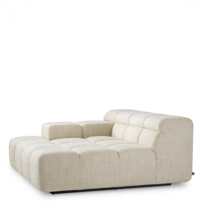 Canapea Modulara Hunter albury bej - Lounge stanga, Dimensiuni: W. 145 | D. 145 | H. 65 | SD. 104.5 | SW. 109 | SH. 39 | AH. 54   [5]
