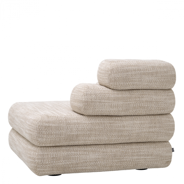 Canapea modulară Malaga skyward, nisip - Dreapta, Dims: W. 92 | D. 92 | H. 69 | SD. 67 | SH. 40 | AH. 53  (CM) [6]