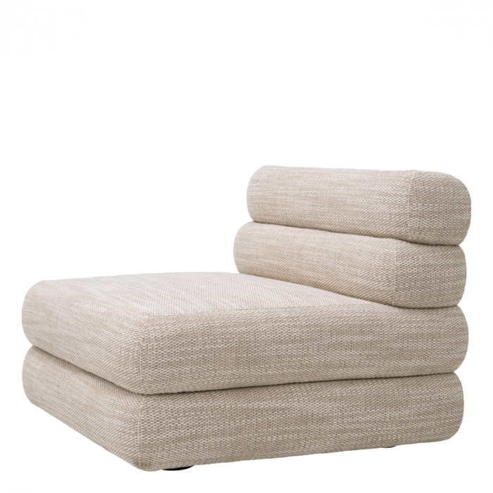 Canapea modulară Malaga skyward, nisip - Mijloc, Dims: W. 92 | D. 92 | H. 69 | SD. 67 | SH. 40  (CM) [6]