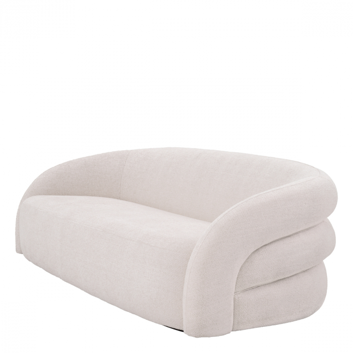 Canapea Novelle lyssa off-white, Dims: W. 230 | D. 92 | H. 65 | SD. 69 | SH. 39 | AH. 60  (CM) [5]