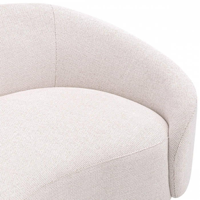 Canapea Rivolo lyssa off-white, Dims: W. 230 | D. 113 | H. 70 | SD. 80 | SH. 36 | AH. 52  (CM) [6]