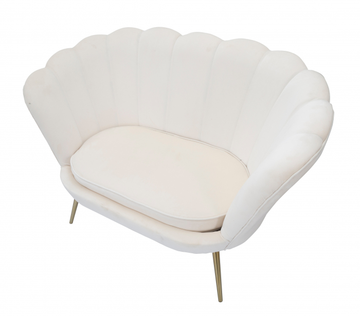 Canapea VIENNA CREMA CM 130X74X84, Mauro Ferretti [3]