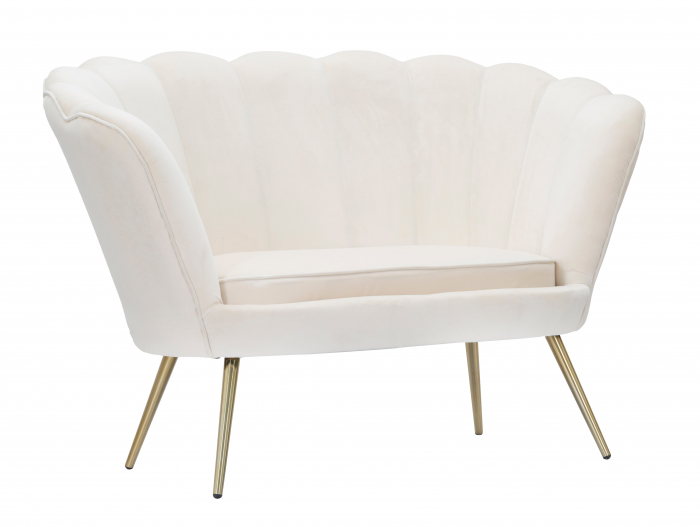 Canapea VIENNA CREMA CM 130X74X84, Mauro Ferretti [9]