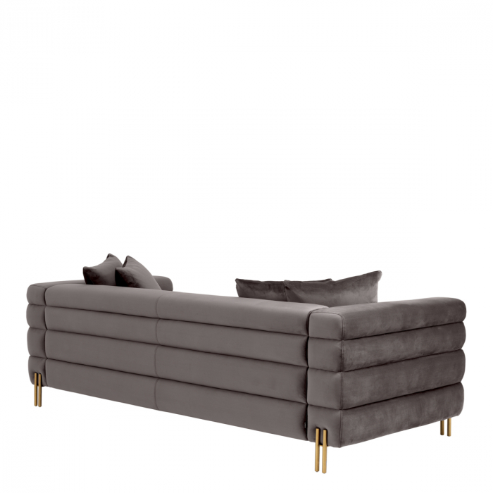 Canapea York savona catifea gri [5]