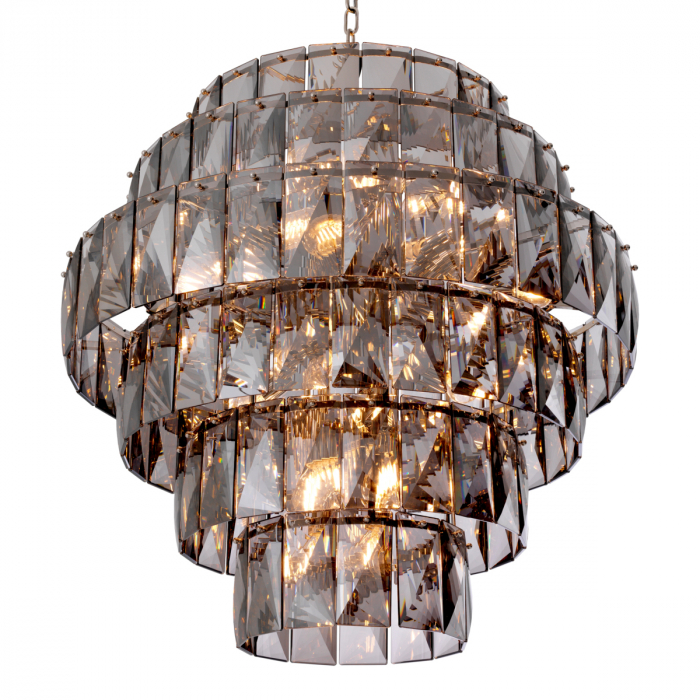 Candelabru, Amazone L din sticla fumurie [4]