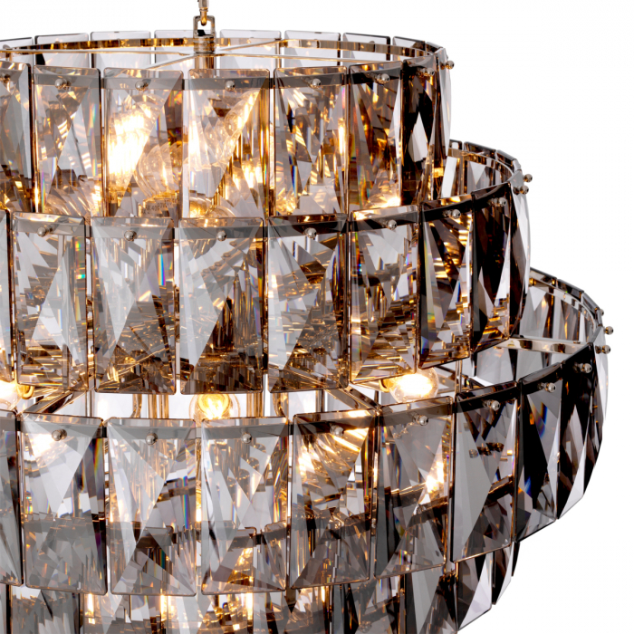 Candelabru, Amazone L din sticla fumurie [6]