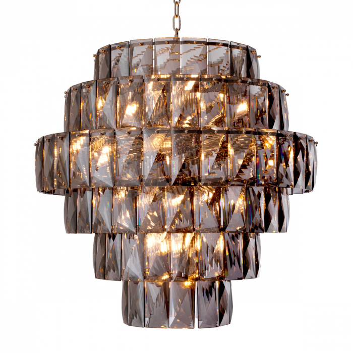 Candelabru, Amazone L din sticla fumurie [1]