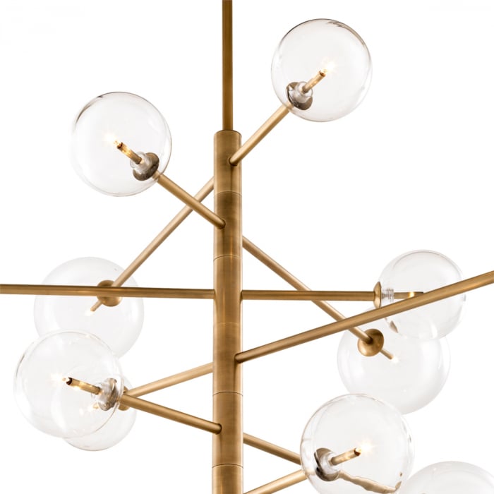 Candelabru, Argento L, finisaj din alamă cu aspect vintage [2]