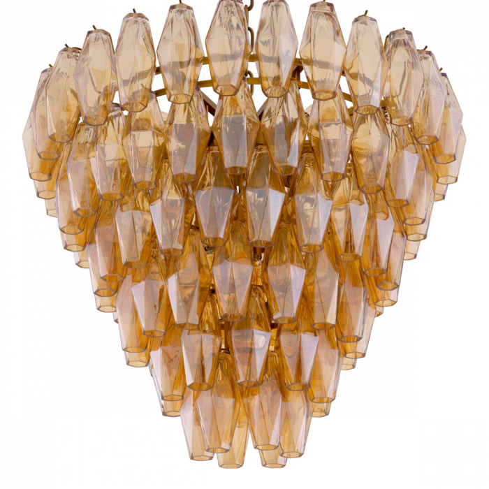 Candelabru, Benini S, finisaj din alamă cu aspect vintage, Dims: Ø 65 | H. 58  (CM) [5]