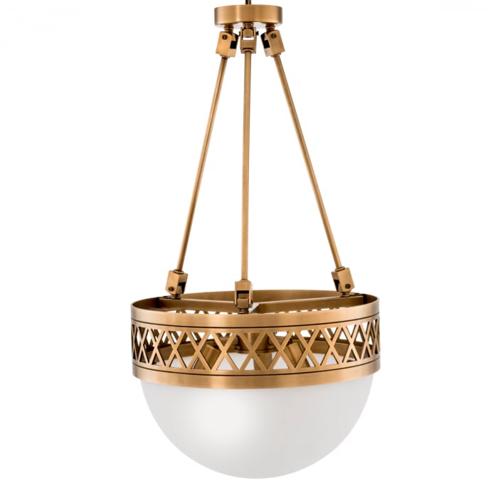 Candelabru, Bistroquette, finisaj din alamă cu aspect vintage, Dims: Ø 36 | H. 67.5  (CM) [3]