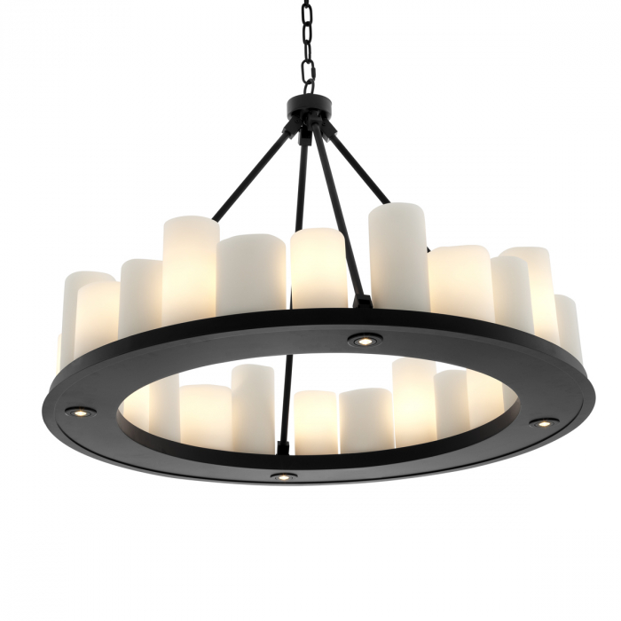 Candelabru, Commodore ø 90 cm finisaj negru, Dims: Ø 90 | H. 65  (CM) [10]