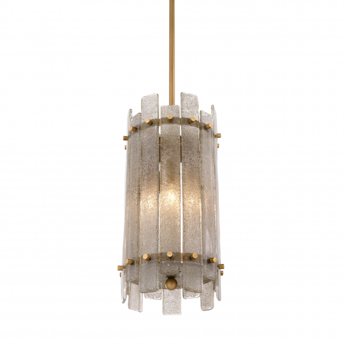 Candelabru, Da Silva, finisaj din alamă cu aspect vintage, Dims: Ø 27 | H. 52  (CM) [2]