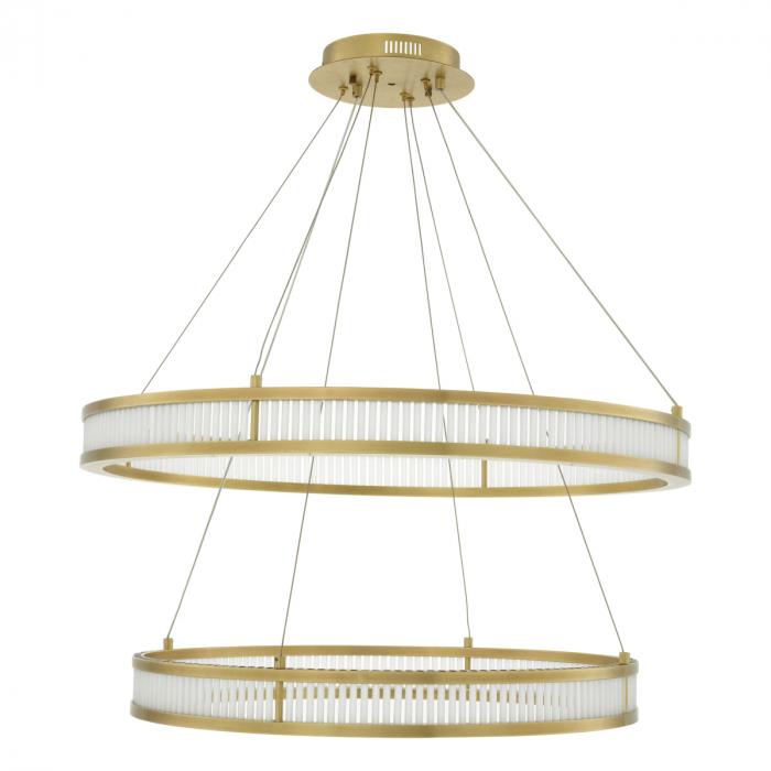 Candelabru, Damien Double, finisaj din alamă cu aspect vintage [5]