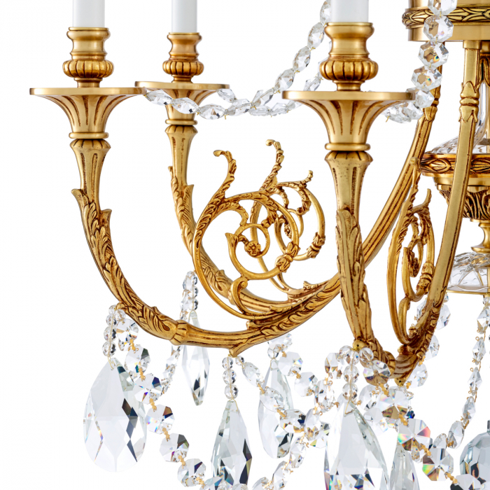 Candelabru, Duvaux finisaj auriu antic, Dims: Ø 80 | H. 116  (CM) [4]